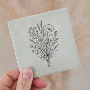 Tegeltje veldboeket