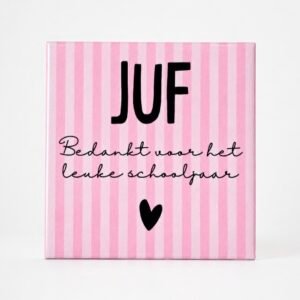 Tegeltje Juf